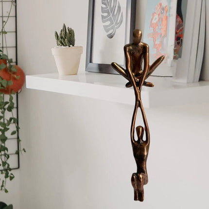 Elegancka Rzeźba Miłości z Żywicy – Unikalna Dekoracja Wnętrz 20,5 cm na Stół lub Półkę 7