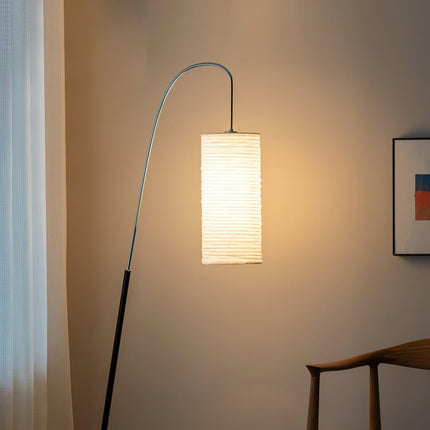 Elegancka Zakrzywiona Lampa Podłogowa do Czytania z Ciepłym Światłem – Minimalistyczny Design 168 cm 3