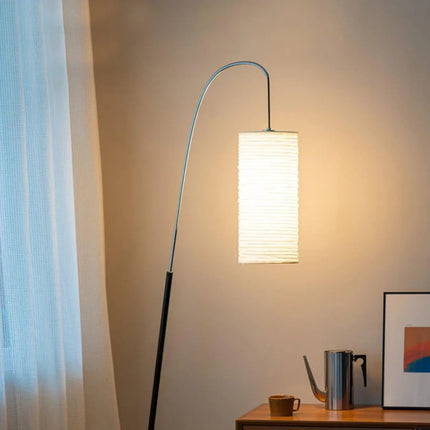 Elegancka Zakrzywiona Lampa Podłogowa do Czytania z Ciepłym Światłem – Minimalistyczny Design 168 cm 6