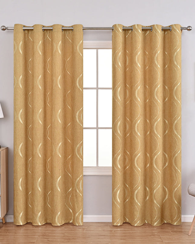 Elegancka kwitowa harmonia – nowoczesne zasłony chenilowe 0