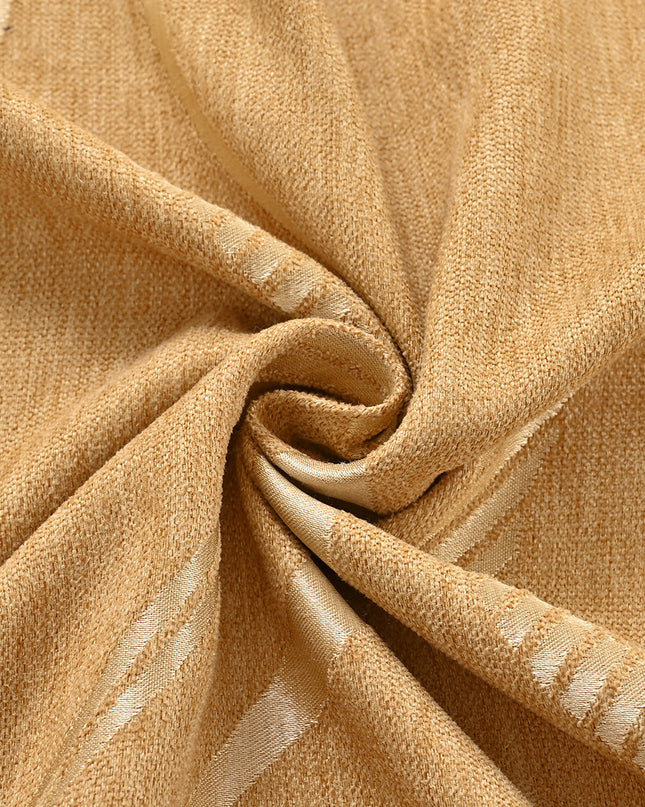 Elegancka kwitowa harmonia – nowoczesne zasłony chenilowe 1