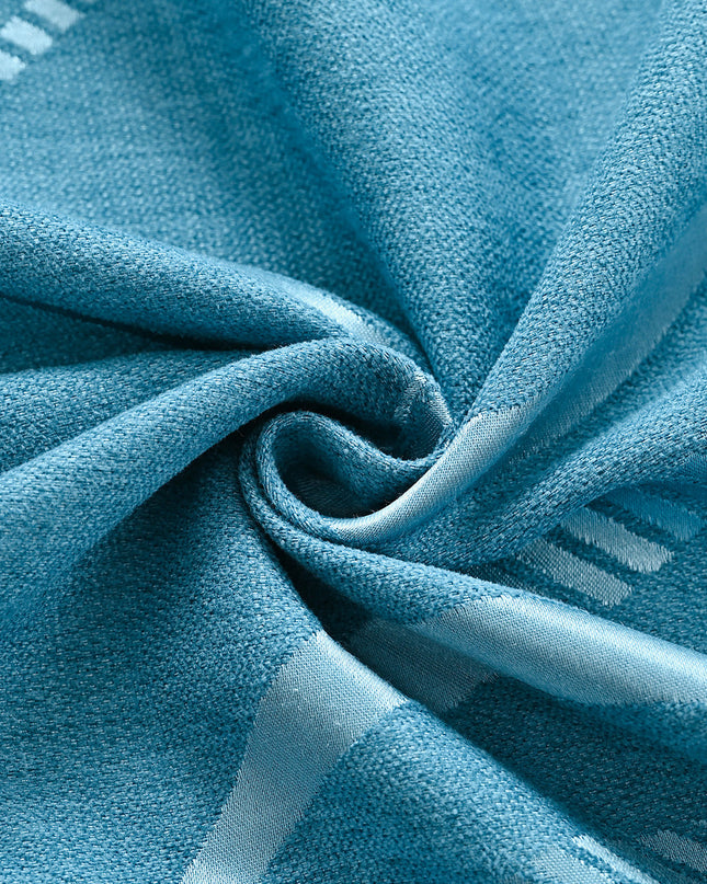 Elegancka kwitowa harmonia – nowoczesne zasłony chenilowe 3