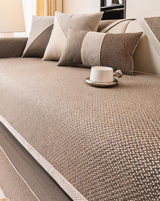 Elegancka osłona na sofę odporna na ścieranie i zarysowania! 10