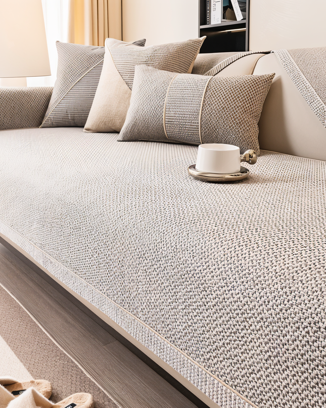 Elegancka osłona na sofę odporna na ścieranie i zarysowania! 4