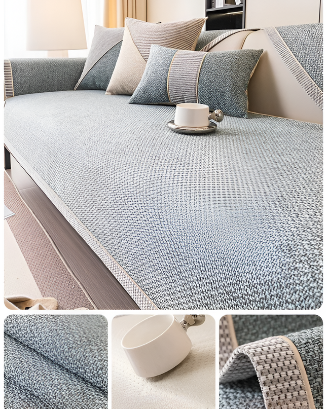 Elegancka osłona na sofę odporna na ścieranie i zarysowania! 8