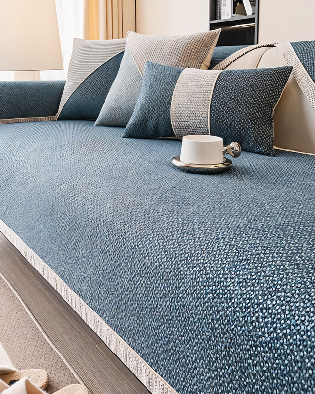 Elegancka osłona na sofę odporna na ścieranie i zarysowania! 9