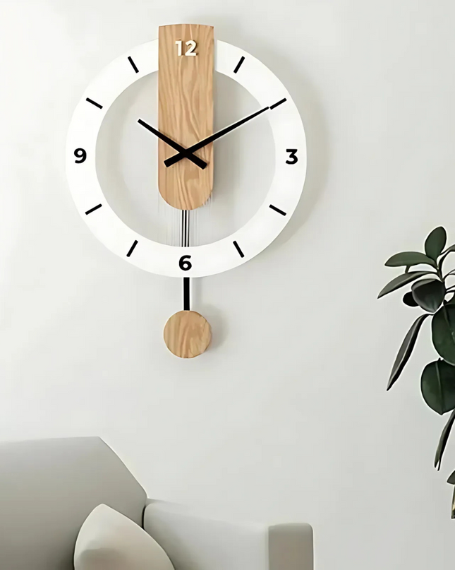 Elegancki Duży Zegar Ścienny 2