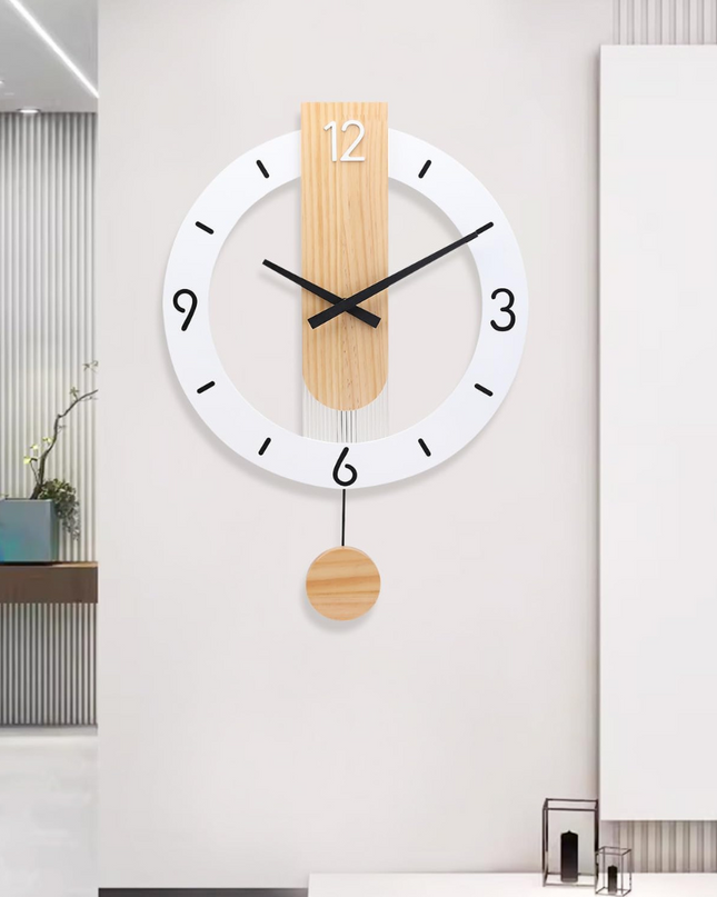 Elegancki Duży Zegar Ścienny 4