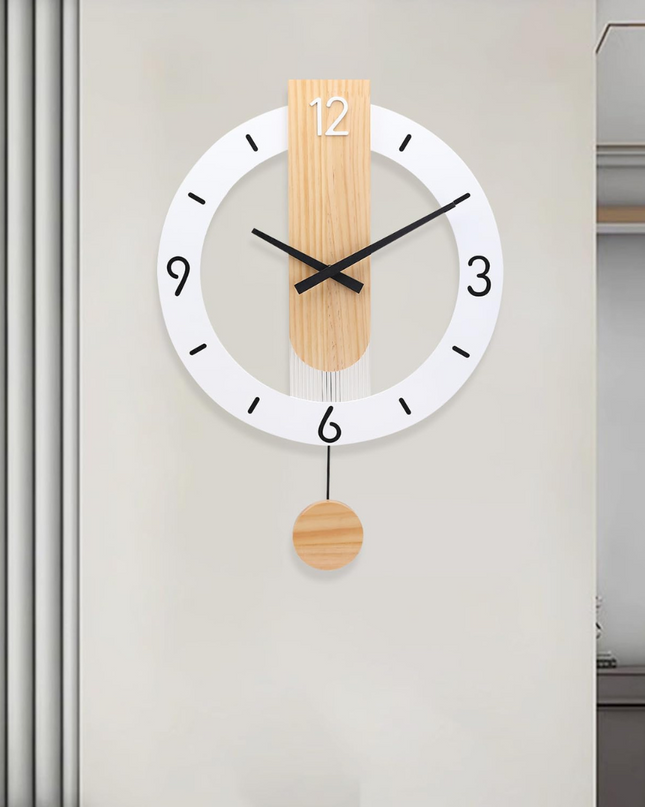 Elegancki Duży Zegar Ścienny 5