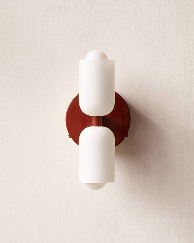 Elegancki Kinkiet Ścienny Akrylowy z Podświetleniem Góra-Dół Kremowo-Biały do Salonu i Sypialni 8