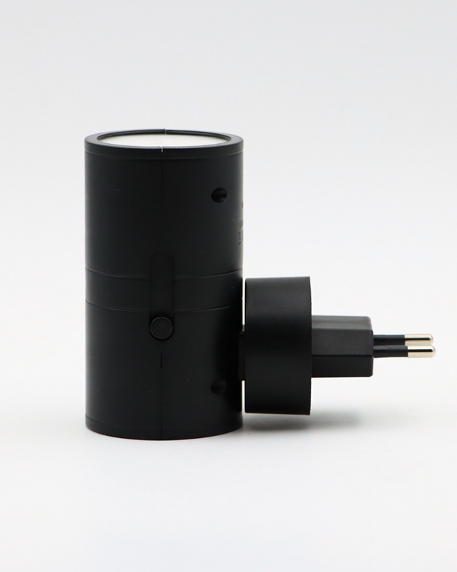 Elegancki Kinkiet Ścienny LED Alova z Dwiema Funkcjami Oświetlenia – Czarny Kinkiet do Wnętrz 1