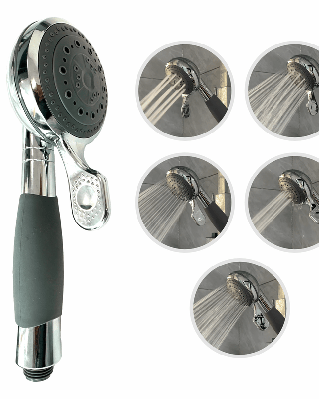 Elegancki Kran Łazienkowy z Wydajnym Przepływem Wody – Srebrny, Kompaktowy Design 2