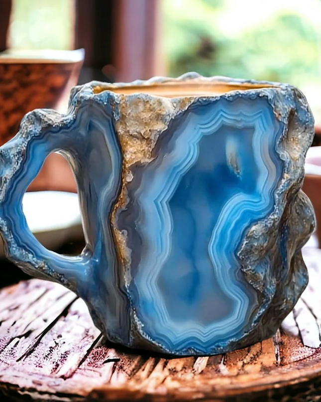 Elegancki Kryształowy Kubek 300 ml – Unikalny Design do Kawy i Herbaty, Idealny na Prezent 8