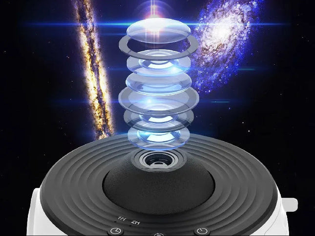 Elegancki Projektor Planetarny HD 360° z 12 Efektami Dynamicznymi – Lampa Galaxy 0