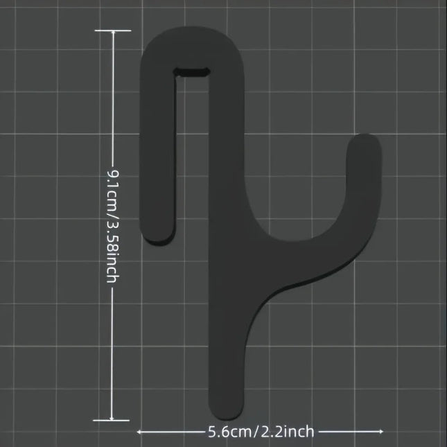 Elegancki Wieszak Łazienkowy na Ręczniki - Szklany Haczyk Prysznicowy, Kompaktowy Design 3D, Czarny/Biały 3