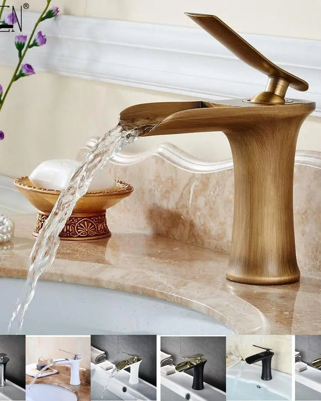 Elegancki kran Lyvor Premium Breeze – nowoczesny design z trwałą konstrukcją z mosiądzu i miedzi 1