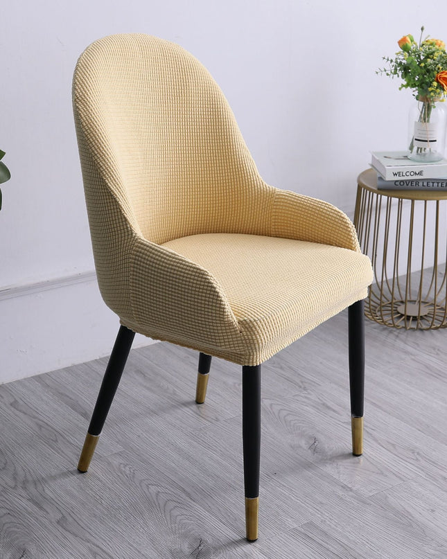 Elegancki pokrowiec na krzesło do jadalni – Wysoka elastyczność i nowoczesny design 10