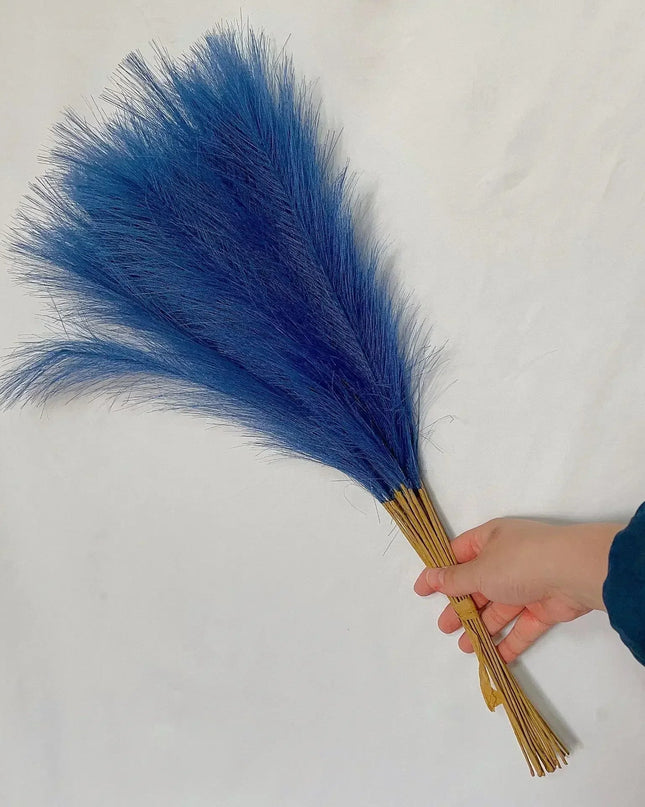 Eleganckie sztuczne pióra pampasowe do dekoracji 10