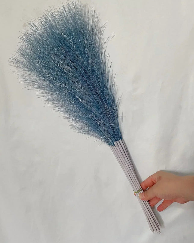 Eleganckie sztuczne pióra pampasowe do dekoracji 11