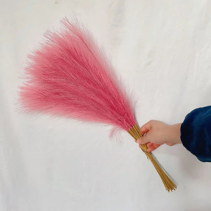 Eleganckie sztuczne pióra pampasowe do dekoracji 14