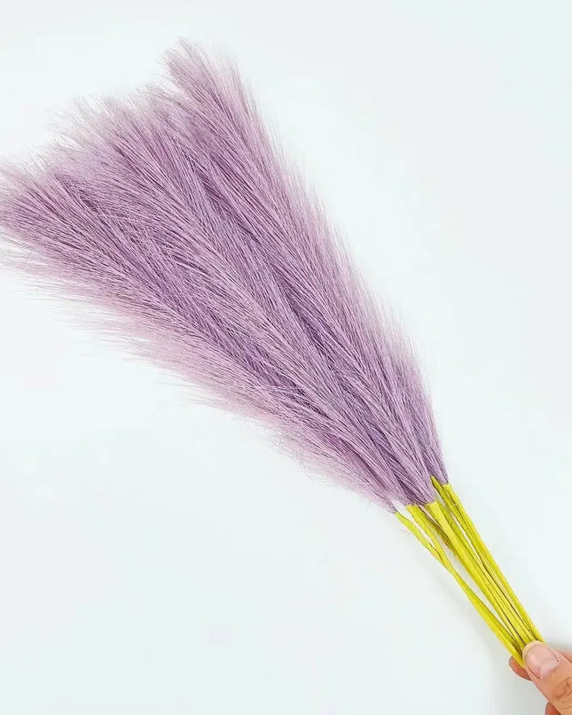 Eleganckie sztuczne pióra pampasowe do dekoracji 17