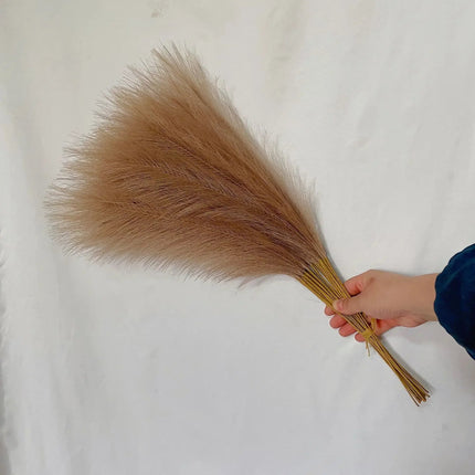 Eleganckie sztuczne pióra pampasowe do dekoracji 2