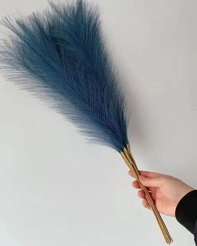 Eleganckie sztuczne pióra pampasowe do dekoracji 20