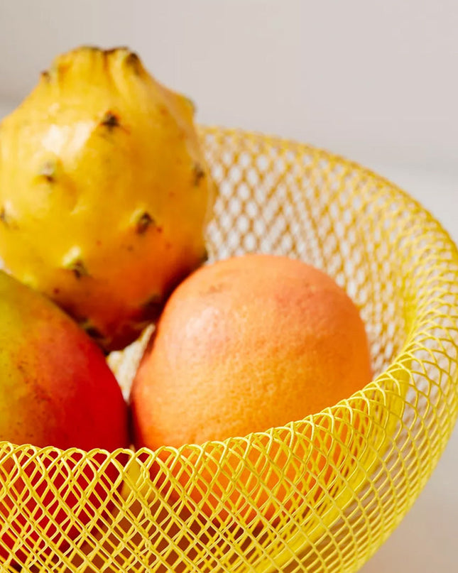 ElegantMesh | Dwuścienny stalowy kosz na owoce zapewniający wentylację i styl 3