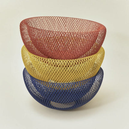 ElegantMesh | Dwuścienny stalowy kosz na owoce zapewniający wentylację i styl 7