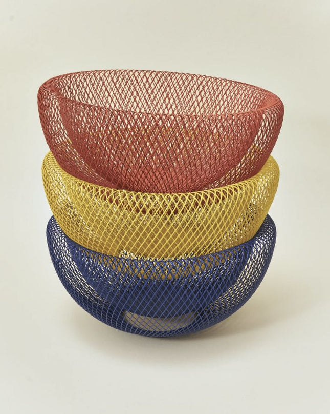 ElegantMesh | Dwuścienny stalowy kosz na owoce zapewniający wentylację i styl 7