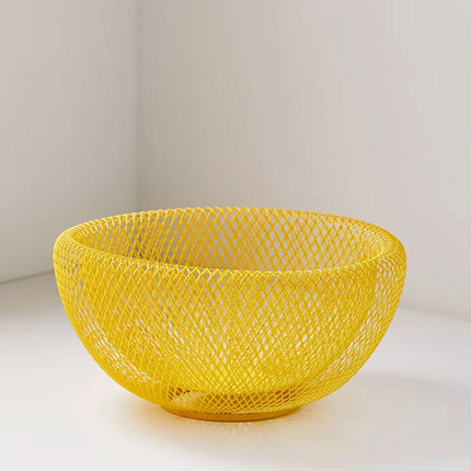 ElegantMesh | Dwuścienny stalowy kosz na owoce zapewniający wentylację i styl 9