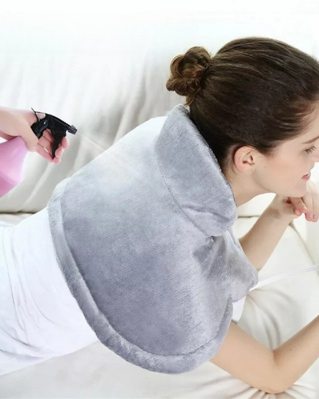 Elektryczna Podkładka Grzewcza na Ramiona z Miękkiego Polaru – 3 Poziomy Temperatury, Automatyczne Wyłączanie, Antypoślizgowa 3