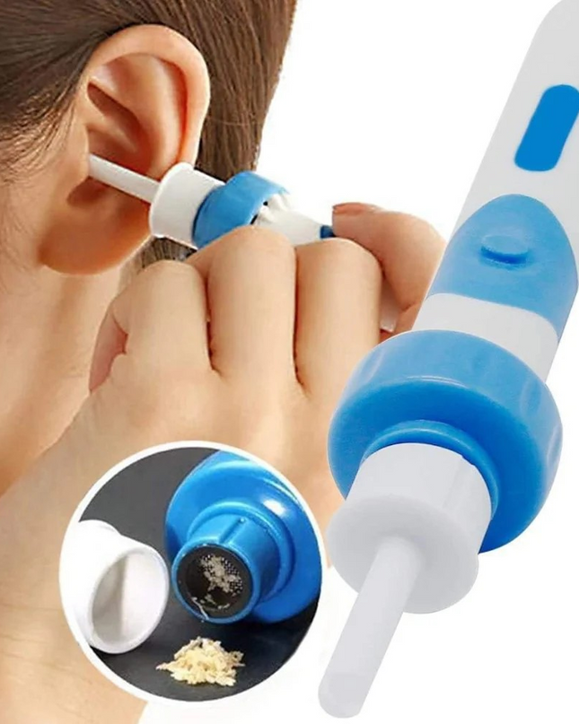Elektryczny Czyścik do Uszu – Bezpieczne i Delikatne Czyszczenie Woskowiny, Precyzyjna Konstrukcja, Higieniczne Materiały 1