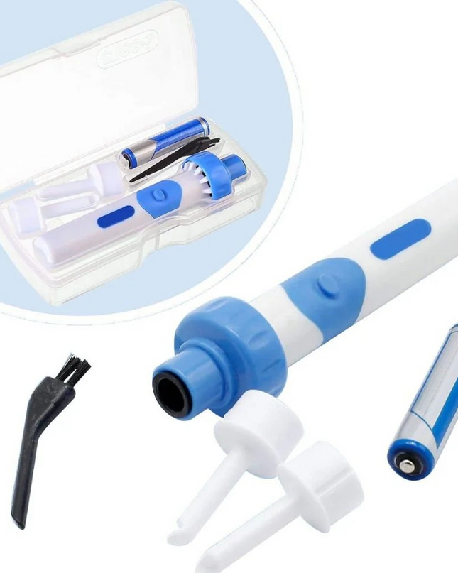 Elektryczny Czyścik do Uszu – Bezpieczne i Delikatne Czyszczenie Woskowiny, Precyzyjna Konstrukcja, Higieniczne Materiały 3