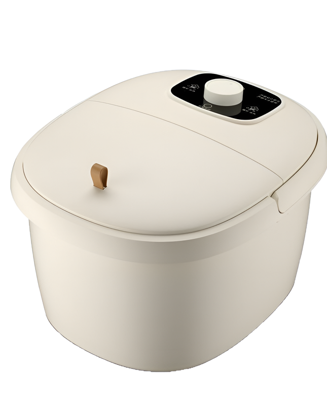 Elektryczny Masażer do Stóp Wodny z Podgrzewaniem i Rolkami Masującymi – Ergonomiczne Urządzenie do Masażu Stóp w Domowym Spa 1