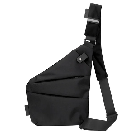 Ergonomic Sling Bag with Non-Slip Fit and Water-Repellent Oxford Fabric – Slim Profile for Women and Men 0