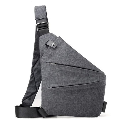 Ergonomic Sling Bag with Non-Slip Fit and Water-Repellent Oxford Fabric – Slim Profile for Women and Men 3