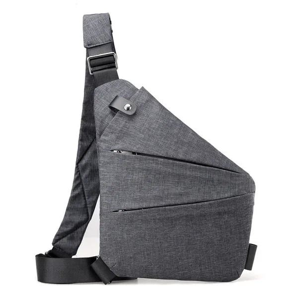 Ergonomic Sling Bag with Non-Slip Fit and Water-Repellent Oxford Fabric – Slim Profile for Women and Men 3