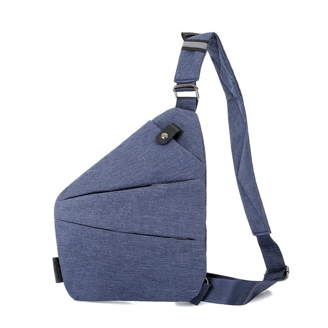 Ergonomic Sling Bag with Non-Slip Fit and Water-Repellent Oxford Fabric – Slim Profile for Women and Men 4