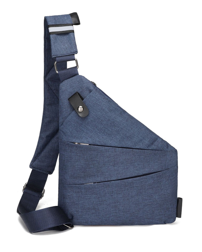 Ergonomic Sling Bag with Non-Slip Fit and Water-Repellent Oxford Fabric – Slim Profile for Women and Men 5