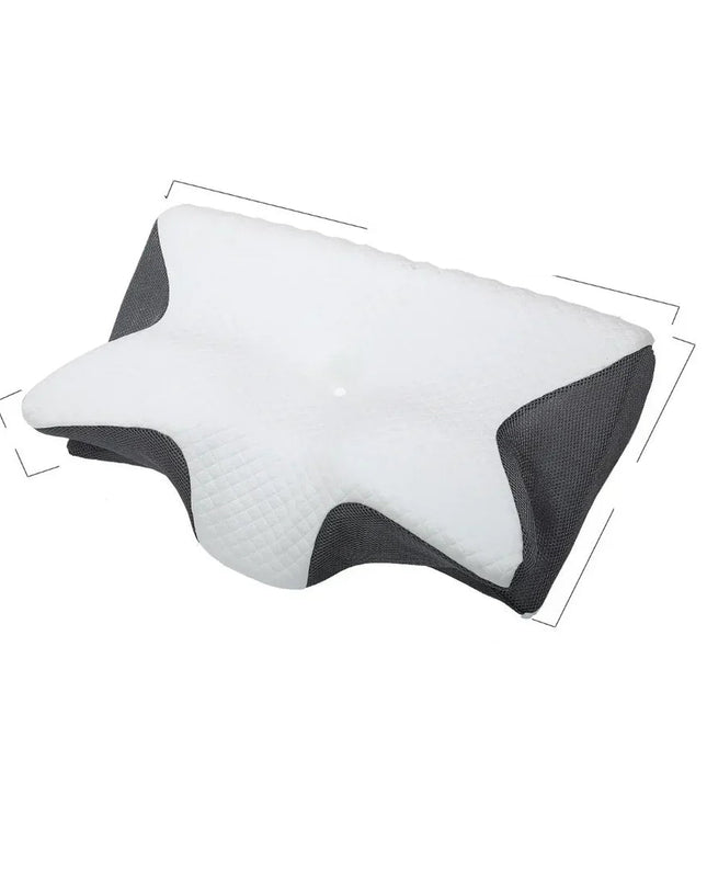 Ergonomiczna Poduszka Ortopedyczna do Spania z Pianki Memory Foam – Podwójna Wysokość i Hipoalergiczny Pokrowiec 7