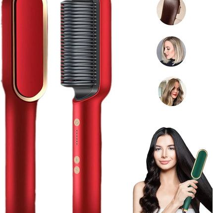 Ergonomiczna szczotka zapewnia gładkie i lśniące włosy 0