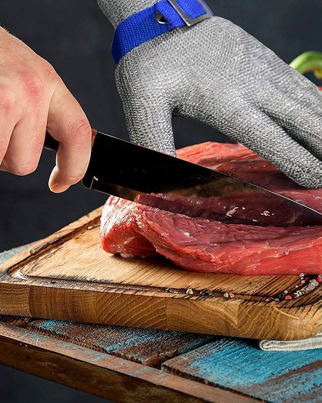 Ergonomiczne Rękawice Ochronne ze Stali Nierdzewnej z Ochroną Przed Przecięciem – Wysoka Jakość Rękawice Robocze 3