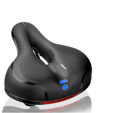 Ergonomiczne siodełko rowerowe z żelową wyściółką i amortyzującą konstrukcją zapewniającą komfortową jazdę na rowerze 3