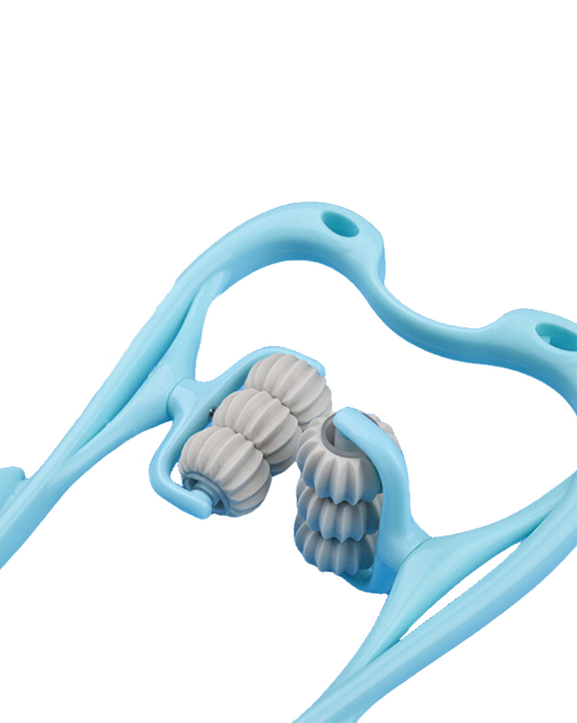 Ergonomiczny Wałek do Masażu Szyi, Łydki i Ramion – Ręczny Masażer do Relaksu Mięśniowego, Lekki i Przenośny 1