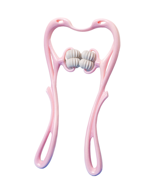 Ergonomiczny Wałek do Masażu Szyi, Łydki i Ramion – Ręczny Masażer do Relaksu Mięśniowego, Lekki i Przenośny 3