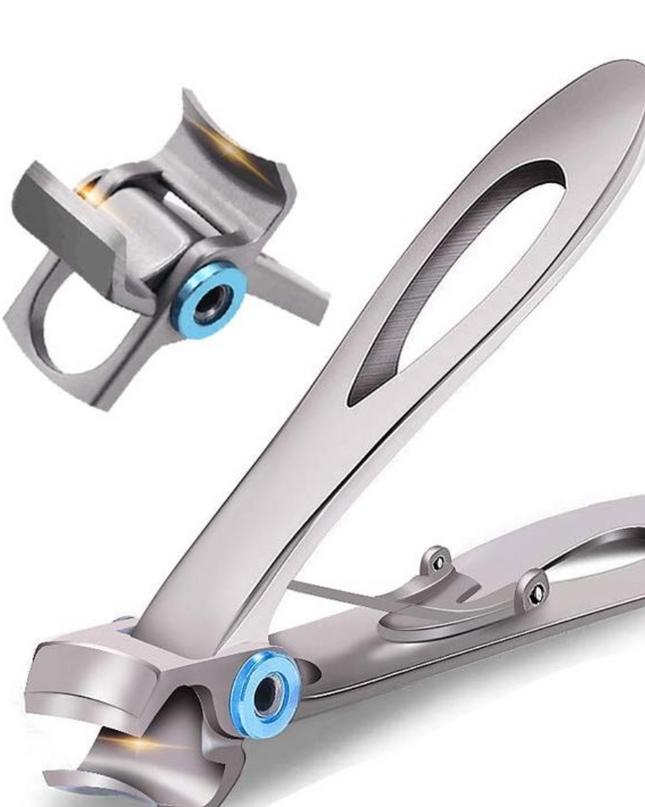 Ergonomiczny zestaw mocnych i ostrych obcinaczek do grubych paznokci 0
