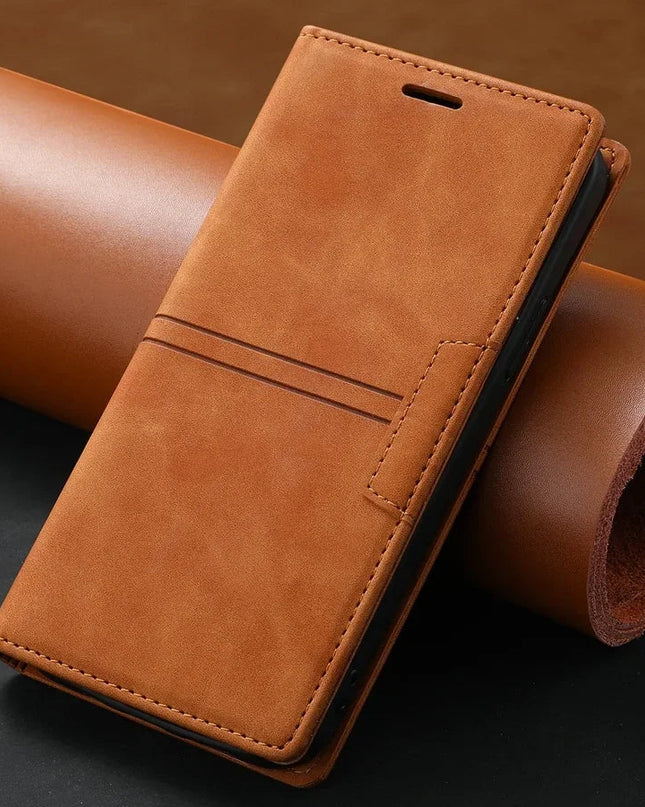 Etui na Telefon Google Pixel, Skórzane Portfel z Miejscem na Karty, Magnetyczne Zamknięcie, Wytrzymałe i Stylowe 2