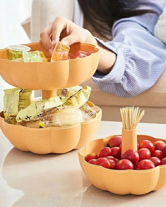 FestiBowl – Talerz na przekąski w kształcie dyni do stylowego serwowania 1