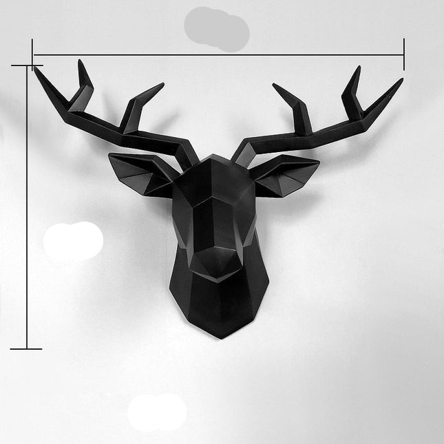 Figura jelenia 3D w nowoczesnym designie i unikalnej formie 2